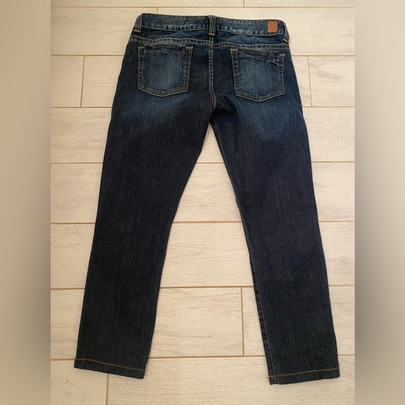 Gently Worn Size 31 Guess Daredevil Skinny Leg Jeans Ankle Grazer - Picture 8 of 14